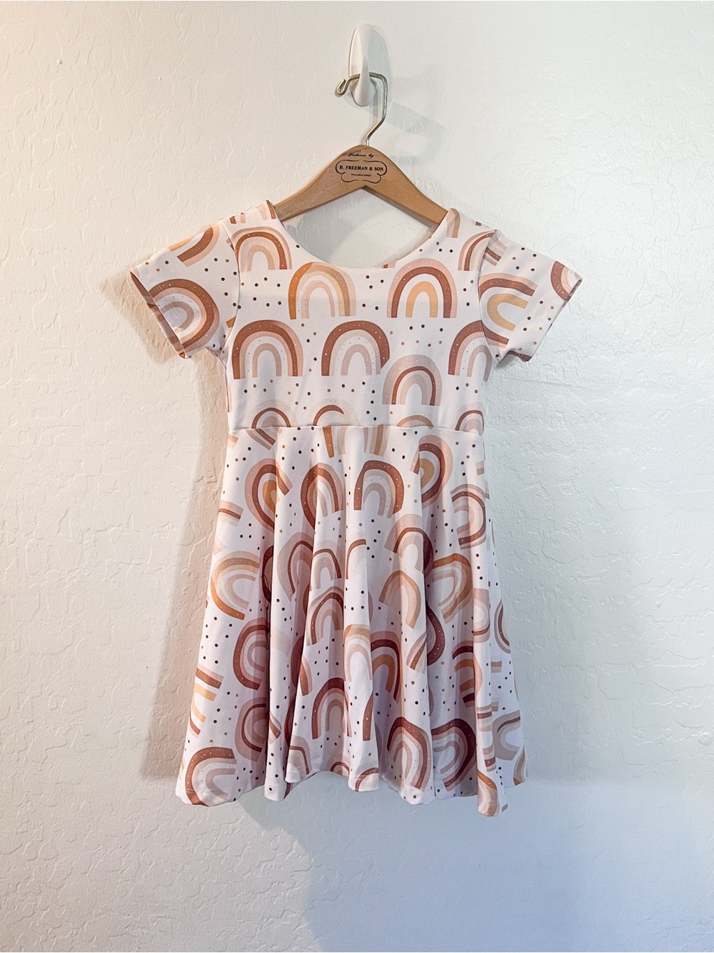 Wren’s Closet Neutral Rainbow Twirl